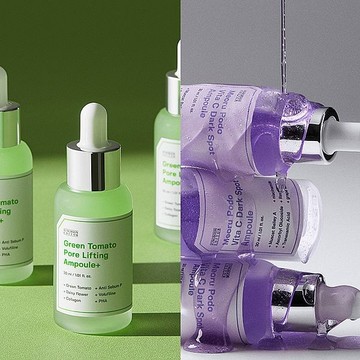 SUNGBOON EDITOR 綠番茄緊緻毛孔／山葡萄維他命C亮白安瓶(30ml) 款式可選 DS020225 綠蕃茄 韓國