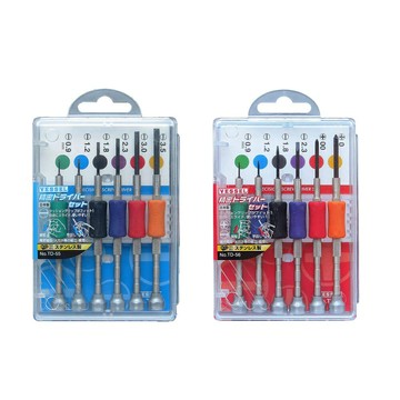【Suey】日本VESSEL 精密螺絲刀6件套裝組 TD-55 TD-56