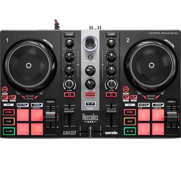 混音器 音頻混音器 音控台 Hercu嗨Inpulse200mk2 數碼DJ便攜控制器混音小型打碟機