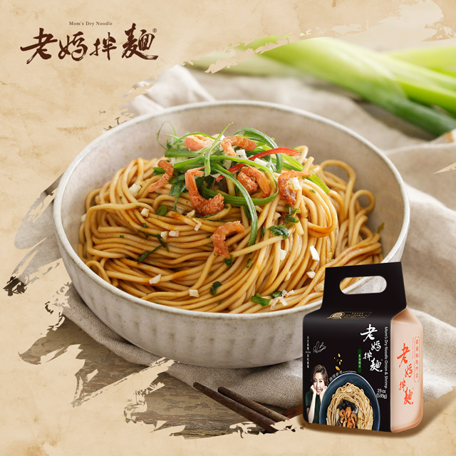 老媽拌麵-蔥油開洋(134.8g x 4包)