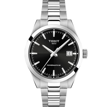 TISSOT 官方授權 李棟旭配戴款 Gentleman 80小時紳士機械手錶 開學季好禮-38mm T1658071105100