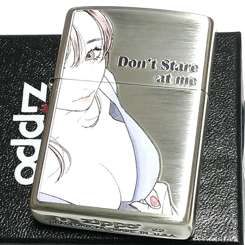 ZIPPO 萌え セクシー ジッポ ライター 銀イブシ仕上げ パステルカラー ジッポー 女性 Sexy レディース かわいい メンズ プレゼント ギフト