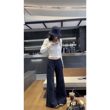 9/11 20點低腰修身微喇休閑褲