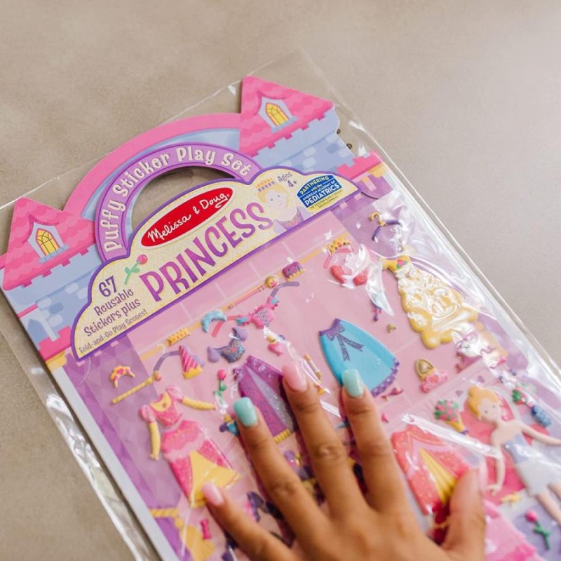 メリッサ&ダグ おもちゃ 知育玩具 9100 Melissa & Doug Puffy Sticker