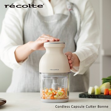 日本recolte Cordless Bonne 無線萬用調理機 RCP-7 奶油白
