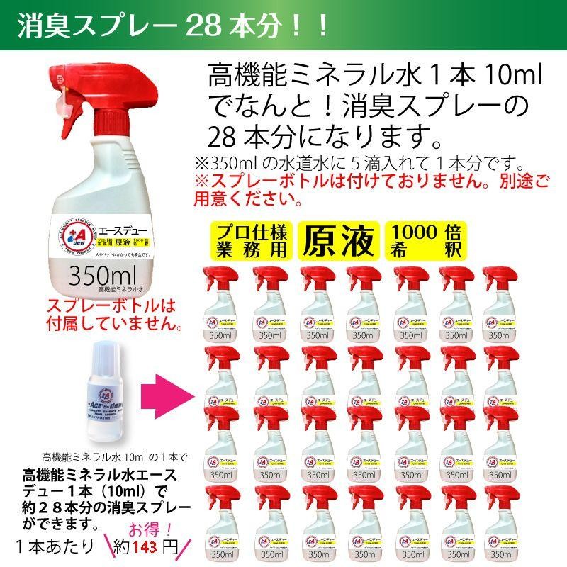 介護 消臭 超強力 消臭剤 ポータブル 10ml 原液 10L相当 1000倍希釈