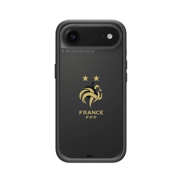 iPhone Air Mod NX -邊框背蓋組合 (相機按鈕) 黑 - FFF - Logo - Golden