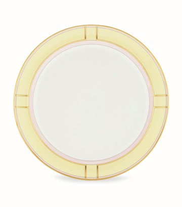 Ginori 1735 Porcelain Colonna Diva Giallo Dinner Plate