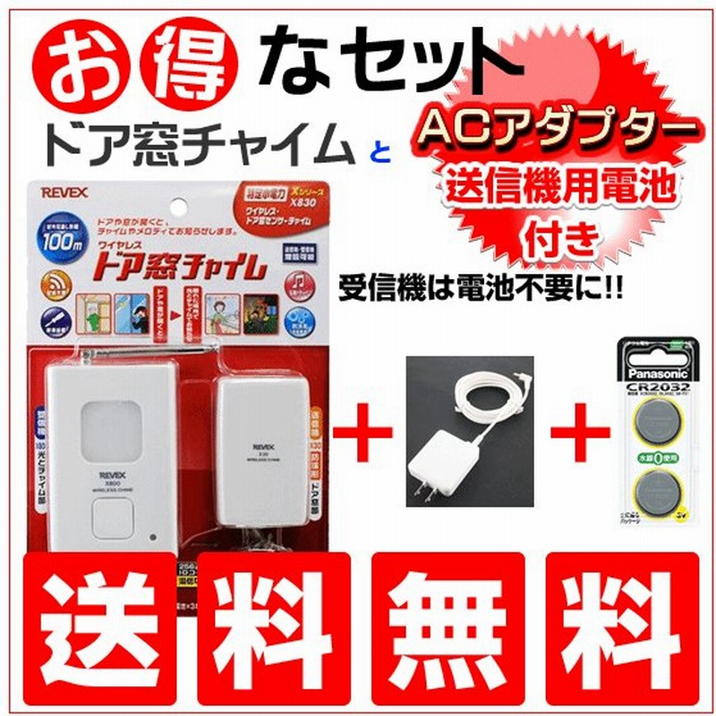 ドア チャイム 窓 ワイヤレス 防犯グッズ 玄関 扉 窓 開閉で呼び出し 介護 店舗 飲食店 家庭用センサーチャイムト X0 アダプター 電池セット 通販 Lineポイント最大0 5 Get Lineショッピング