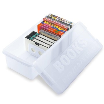 【可開發票】日本進口收納盒漫畫收納箱ps4游戲收納盒光盤收納dvd游戲光盤cd盒