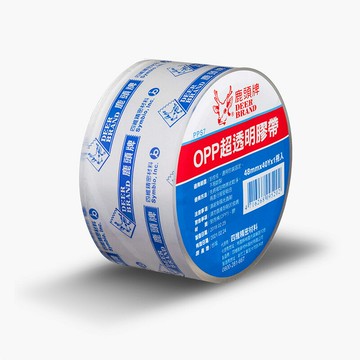 四維 鹿頭牌 OPP超透明膠帶 2吋 48mm X 40Y 144捲入 /箱 PPS7