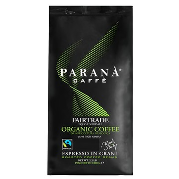 PARANA 金牌咖啡 認證公平交易咖啡豆  1kg  全豆(無研磨)  1包