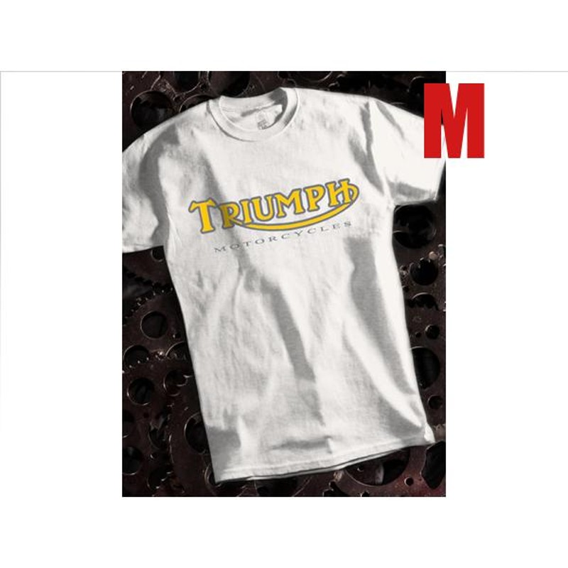 METRO RACING TRIUMPH T-shirt WHITE M/メトロレーシングトライアンフtシャツ白タイガーカブt20t100tr7デイトナスピードトリプルスプリント  | LINEブランドカタログ