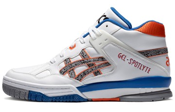 ASICS GEL-SPOTLYTE WHITE ORANGE BLUE