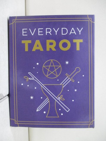 【書寶二手書T1／命理_XY8】Everyday Tarot Mini Kit_書+坦羅牌合售_Esselmont, Brigit/ Grosch, Eleanor (ILT)