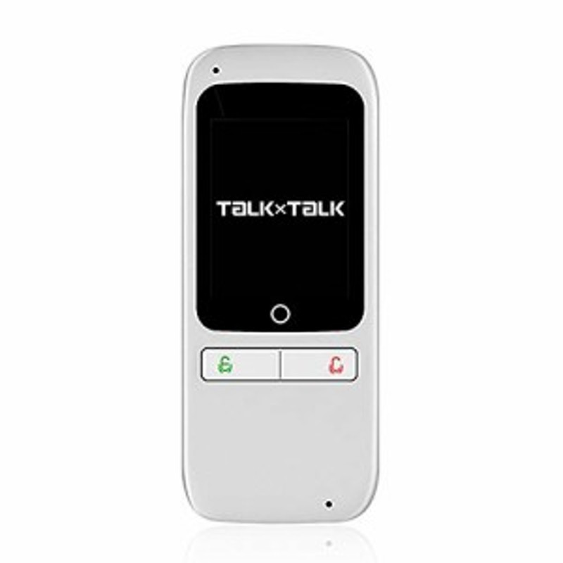 FFF SMART LIFE CONNECTED 瞬間 音声 翻訳機 TALK×TALK 最先端 AI 双方向 (中古品) | LINEショッピング