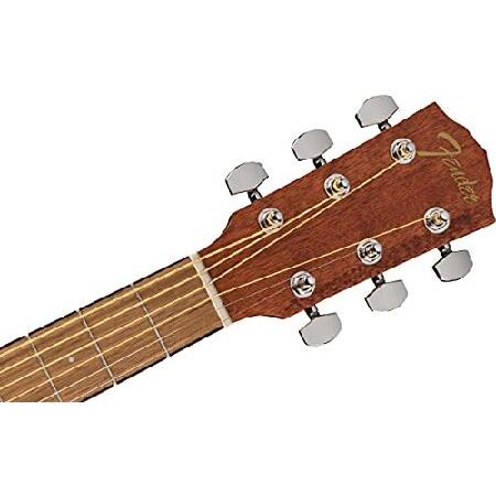 Fender FA-15 4-Scale Kids Steel String Acoustic Guitar Sunburst Learn-to-Play Bundle with Gig Bag, Tuner, Strap, Picks, Fender Play Online Lessons