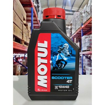 『油工廠』MOTUL SCOOTER 4T 10w40 頂級 合成 機油 MB 高耐溫/市區通勤 10W-40
