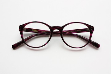 圓框眼鏡 梨型鏡框 傳統七枚蝶番鉸鏈 334-C4