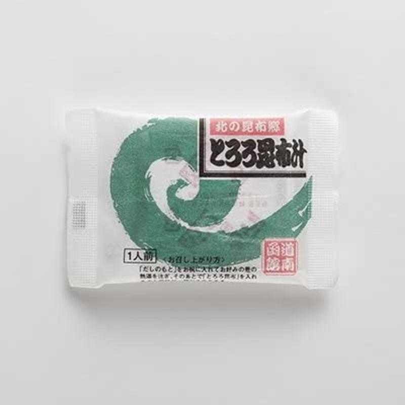 函館近海でしか採れない天然がごめ昆布を使用した がごめとろろ昆布汁セット 株式会社かまだ商店・北海道 沖縄・離島 お届け不可