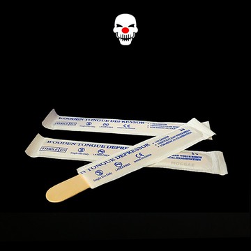 單支賣#獨立包裝才衛生！壓舌板 樺木片 壓舌片 凡士林刮板 舌棒 刮片 冰棒片美容棒 冰棒棍MOGGAE魔鬼刺青紋身器材