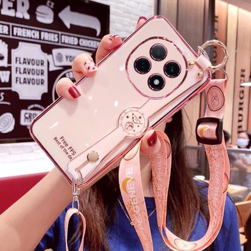 適用OPPOA5pro手機殼oppo腕帶A55g保護硅膠套5G全包PKP110防摔軟殼PKQ斜挎掛繩opa女A5網紅0pp0高級感oppopkq