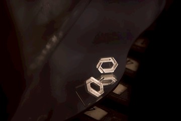 錆・幾何 | 925 silver / brass earrings