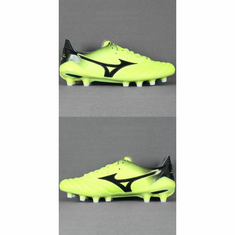 Mizuno Morelia Neo サッカーシューズ ブラック/イエロー MIZUNO ミズノ モレリア NEO SALA β JAPAN IN(ブラック×イエロー