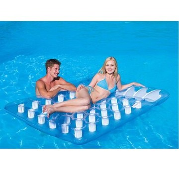 現貨+預購 游泳圈充氣救生圈-特大雙人浮床水上活動坐騎浮板73ez26【獨家進口】【米蘭精品】