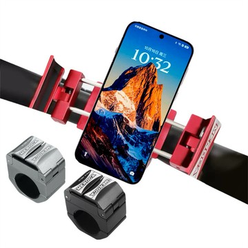 Litepro 自行車鋁合金手機支架 360 ° 適用於 MTB 公路自行車折疊自行車的旋轉防抖導航支架