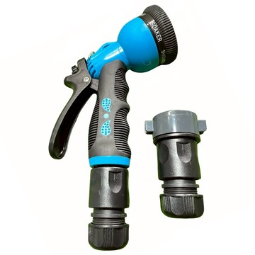 minono 米諾諾 快接式6段高壓噴槍組  藍色 + 黑色  1組