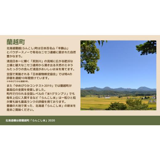 ふるさと納税 北海道 蘭越町 〈令和5年産新米〉らんこし米（ゆめぴりか）　２ｋｇ（長田農産）