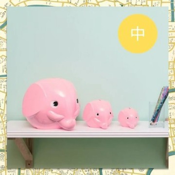 《小巴趴趴造》現貨有發票！日本正版 Norsu 北歐大象存錢筒（中）Fantti 零錢 存錢 兒童禮物 交換禮物