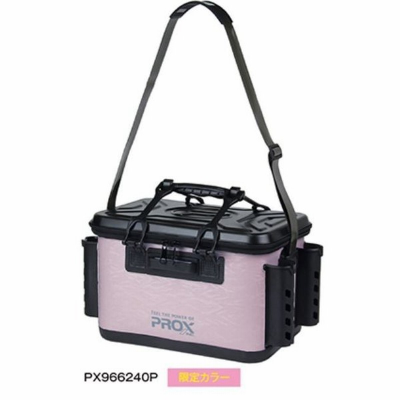 プロックス Prox Eva タックルバッカン ロッドホルダー付36cmピンク Pxｐ タックルバッグ 通販 Lineポイント最大get Lineショッピング