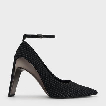 Devon 繞踝尖頭跟鞋