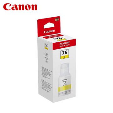 【CANON】GI-76 Y 原廠黃色墨水 適 GX3070 GX4070 GX5070 GX6070 GX7170