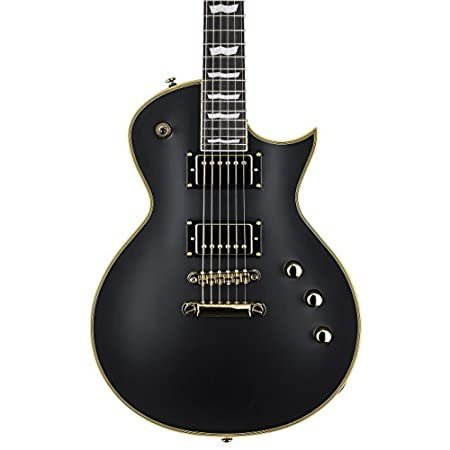 ESP LTD EC-1000 Duncan Electric Guitar, Vintage Black