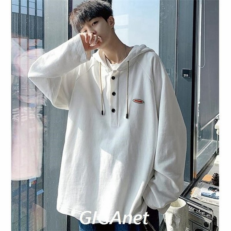 パーカー メンズ ゆる 長袖 シンプル 無地 カジュアル 春コート トレーナー 秋 春 通販 Lineポイント最大0 5 Get Lineショッピング