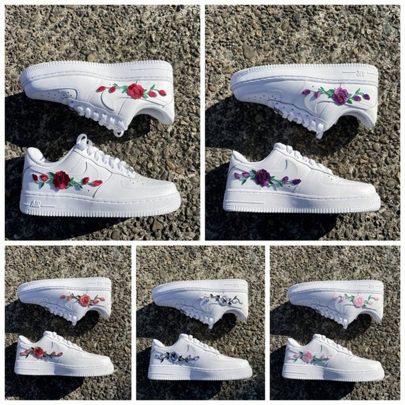 ナイキ Nike エアフォース 1 Air Force 1 エアフォースワン ローズ カスタム メンズ レディース スニーカー 通販 Lineポイント最大get Lineショッピング