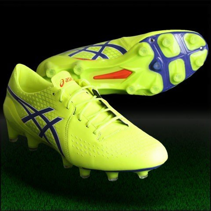 メナス 2 フラッシュイエロー ディープブルー Asics アシックス サッカースパイクtsi421 0743 通販 Lineポイント最大0 5 Get Lineショッピング