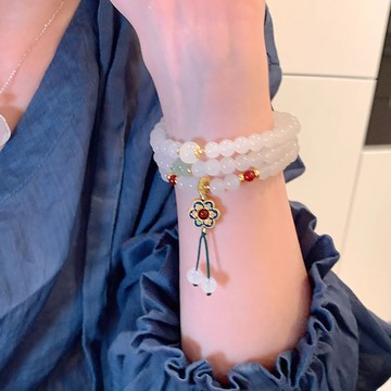 免運🔮手鍊串珠手串配飾女款高顏值學生黨手環精緻古風手鍊高級手飾简约 百搭 招財 開運 手鍊 手環 手鐲 手饰 饰品