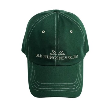 韓國 ONGO SYMBOL KNOT CAP 符號綁帶棒球帽 綠色GREEN