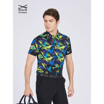 奧藍克高爾夫polo衫男士運動短袖彈力舒適golfT恤涼感透氣上衣