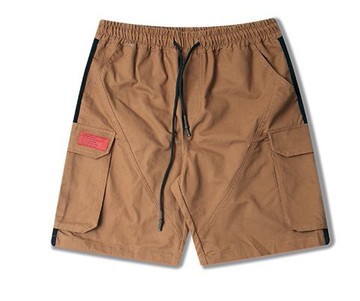 FINDSENSE H1夏季 歐美 新款  原宿  嘻哈 工裝褲 運動休閒 五分褲短褲 寬鬆百搭 男 休閒褲  潮男褲子