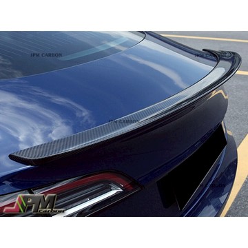 特斯拉 Tesla Model 3 碳纖維 CARBON 卡夢尾翼 OE 款 外銷品質 品質保證