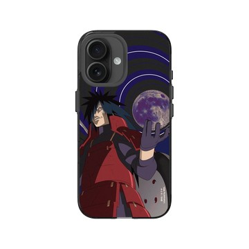 iPhone 16 Clear (相機按鈕) 酷墨灰 - 火影忍者 Naruto - 角色系列-宇智波斑