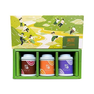 Wu Tsang 【無藏嚴選】愉悅茶山 花入紅茶三入綜合茶葉禮盒x2盒