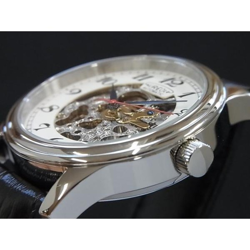 オレオール AUREOLE SW614M-03 自動巻き式時計 スケルトンウオッチ 正規販売店 | LINEショッピング