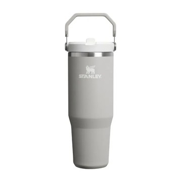 STANLEY 經典系列 IceFlow 手提吸管杯2.0 / 0.88L / 太空灰