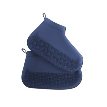 [福利商品]4-1_全方位超防滑防汙雨鞋套-兒童-s-26-34-鞋碼長度-20-9cm-藏青-1組